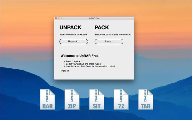 Unrar Extract Free Download For Mac